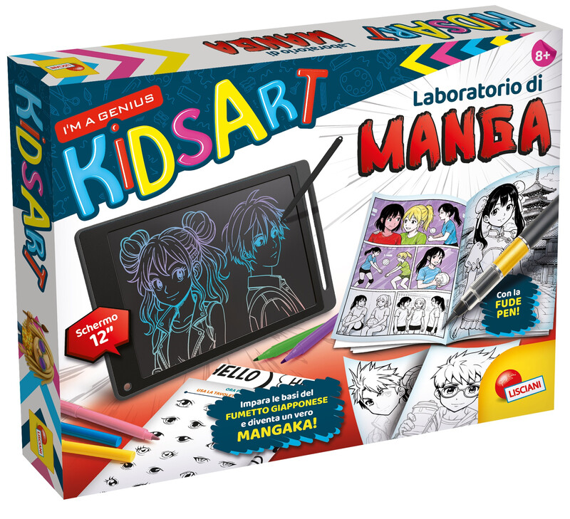 Lisciani Kids Manga Art Creative Drawing Set