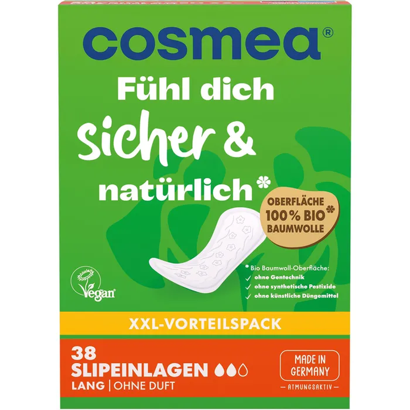 Cosmea Bio Slipeinlagen Lang XXL Vorteilspack
