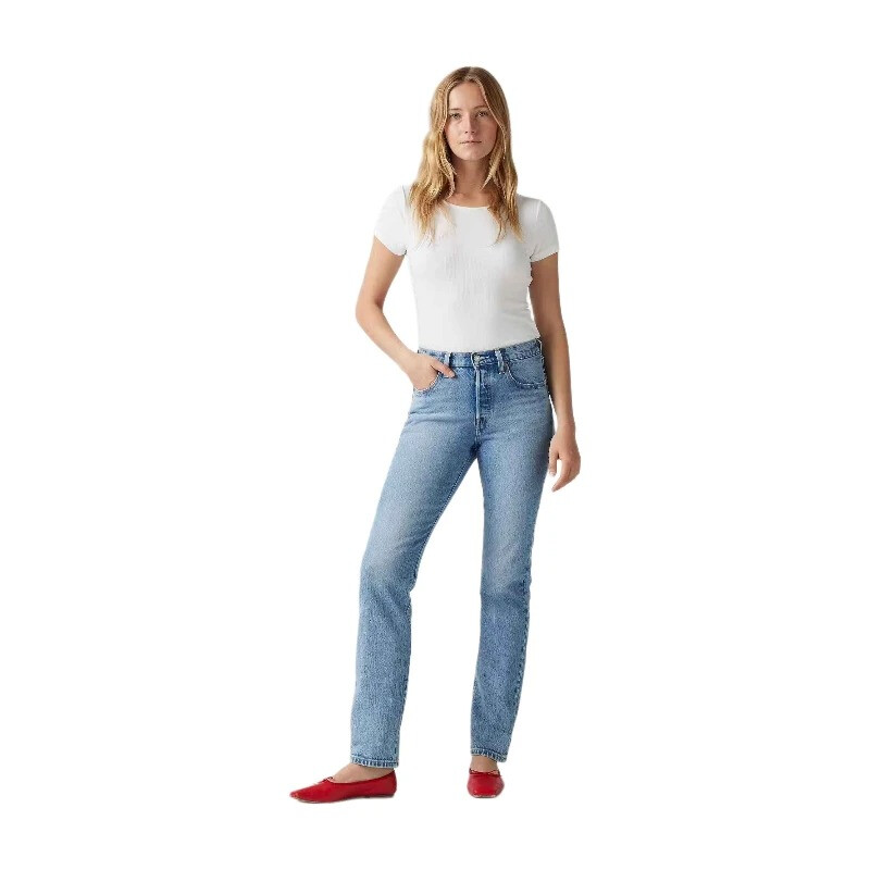 Levi's Dames Jeans Blauw 501 Collectie 32/32