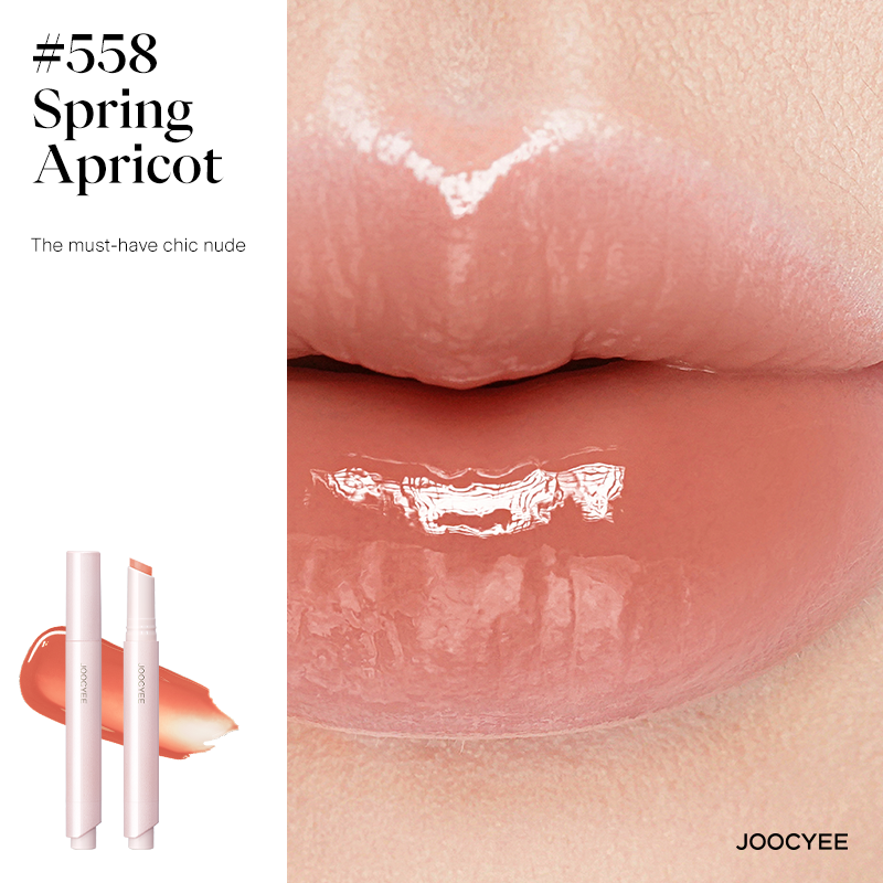 Joocyee Lichtschutz Filmierender Festlipgloss 558 Frühlingsaprikose (Frühlingswanderung)