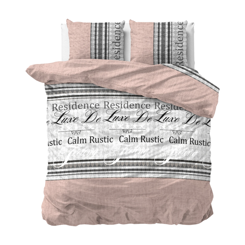 Sleeptime Dekbedovertrekset - 140 x 200/220 + 1 Kussensloop 60 x 70 - Residence
