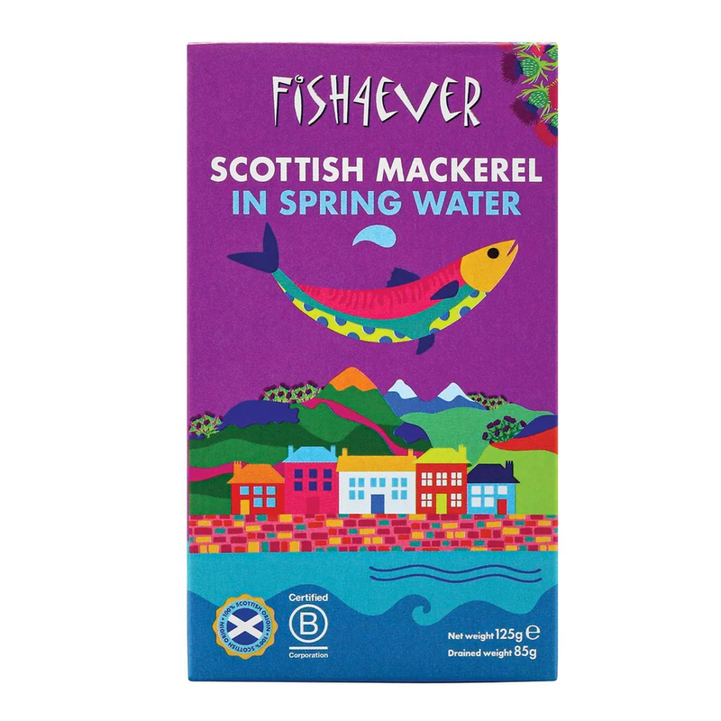 Mackerel In Spring Water 125g