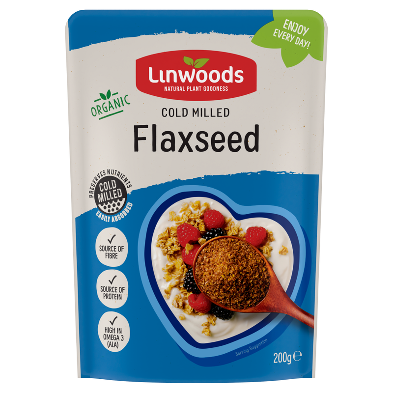 Cold Milled Organic Flaxseed 200g