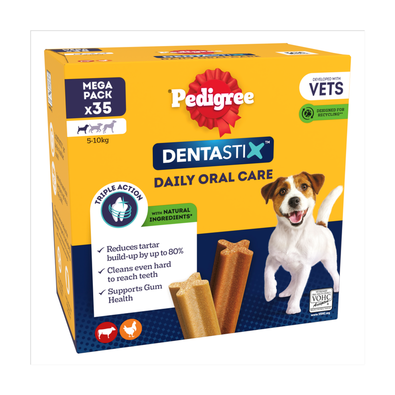 Dentastix Daily Dental Chews Small Dog Treat 35 Sticks 550g