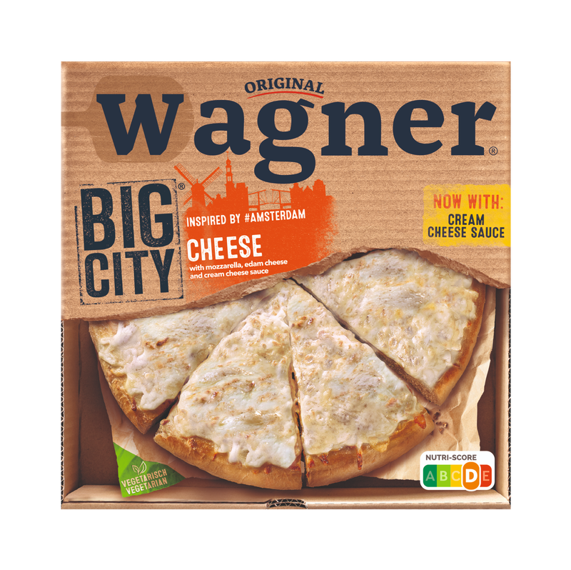 Wagner Big City Pizza Cheese 415 g