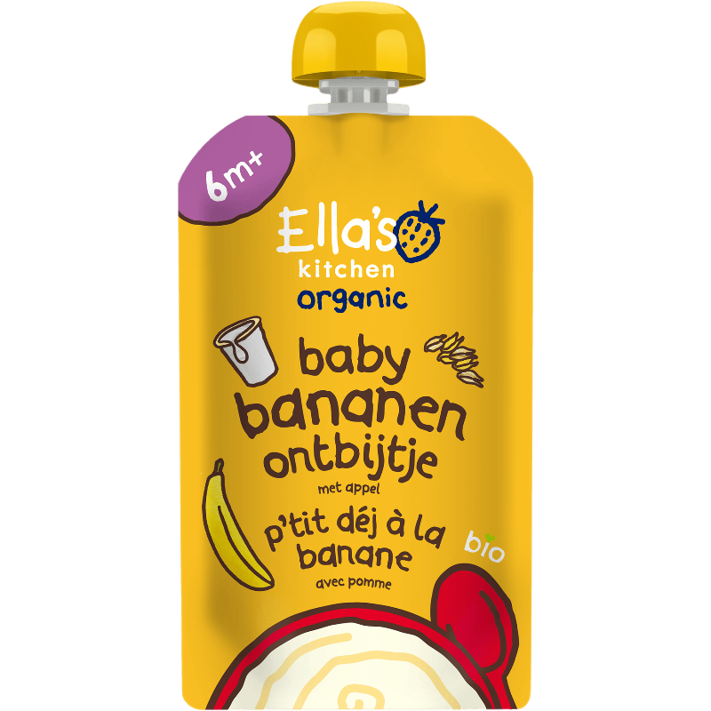 Ella's Kitchen BIO Bananen Ontbijtje 6 M+ 100 g