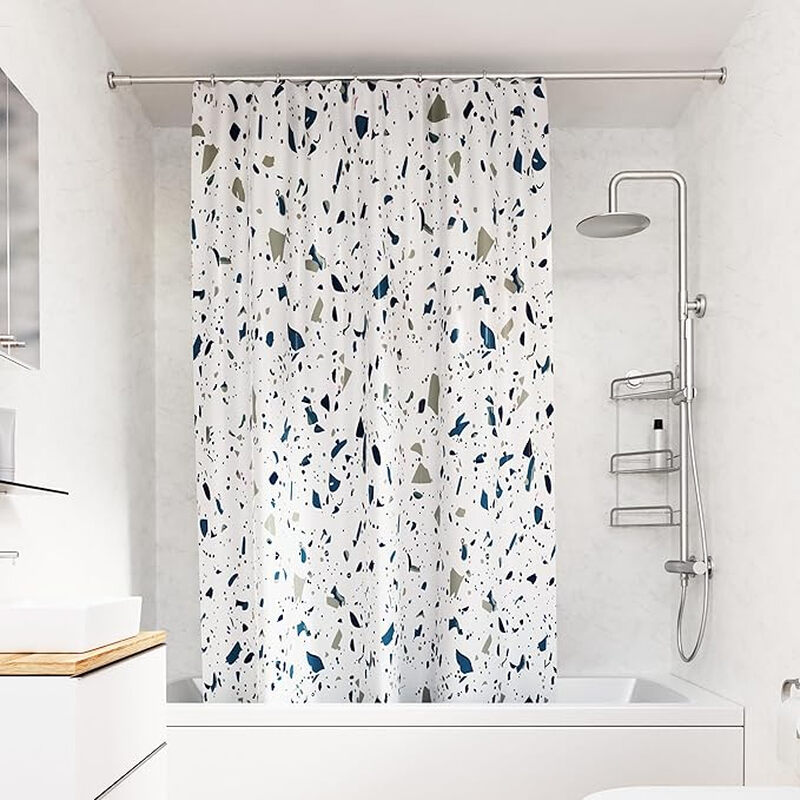 Shower Curtain Terrazzo Proseal® Blue 180x180cm