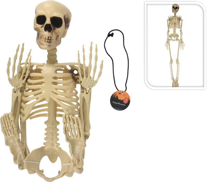 HALLOWEEN-SKELETT-DEKO 90CM