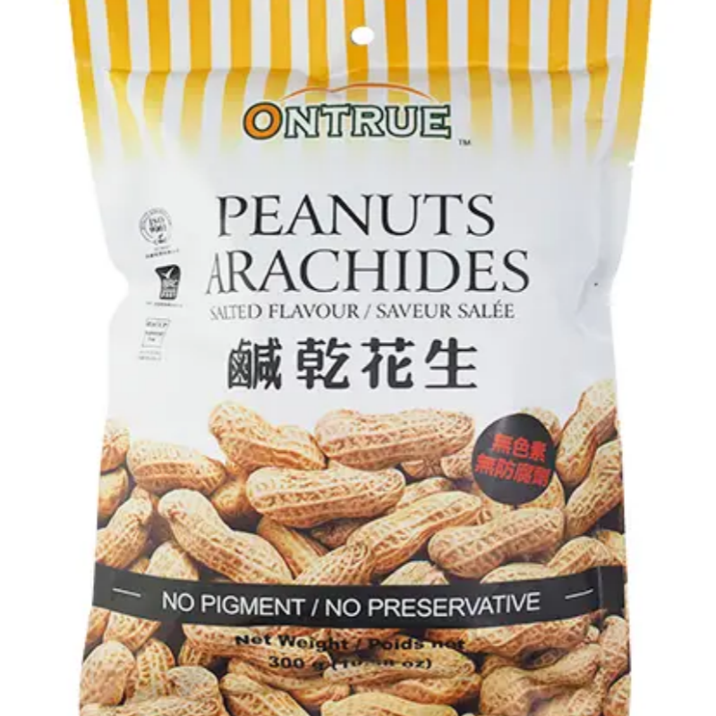 Ontrue Roasted Salted Peanuts 300G