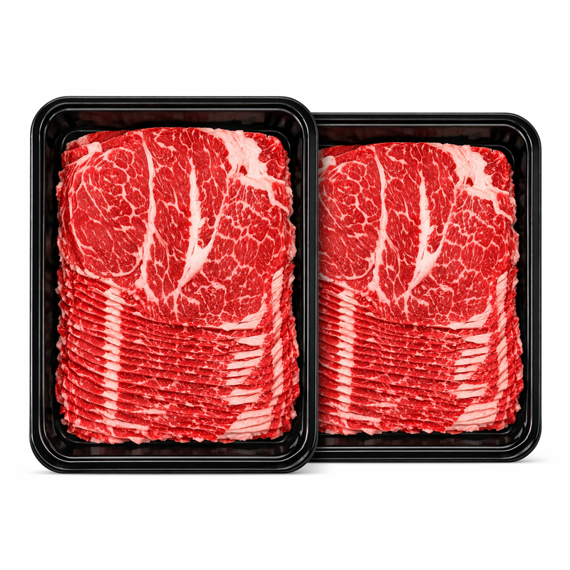 Hotpot Angus Rundvlees Plakjes (1 mm) – 2 x 500 g