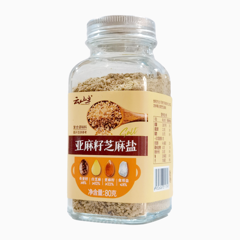 YUNSHANBAN Flaxseed sesame salt 80g