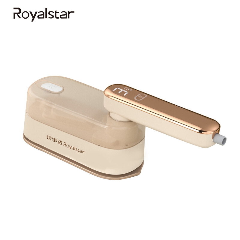 Royalstar Elektrisch Strijkijzer met Stoomfunctie, 3 Snelheidsstanden, Micro Boost, 1000W, 170ml Watertank, 180° Draaibare Inklapbare Handgreep