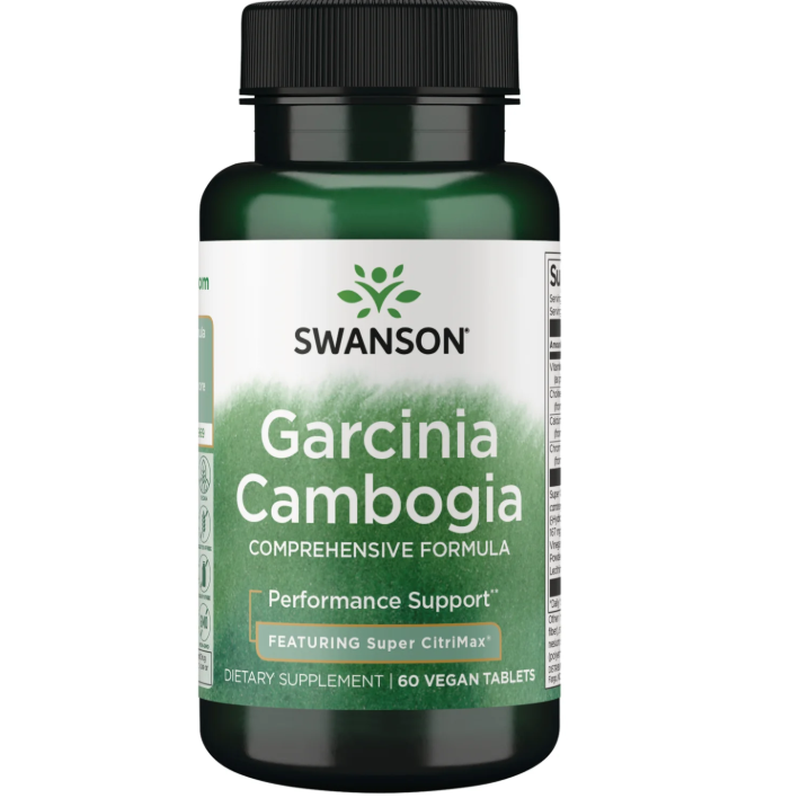 Swanson Garcinia Cambogia Weight Management 80Mg Daily Wellness Support Capsules - 60 Capsules