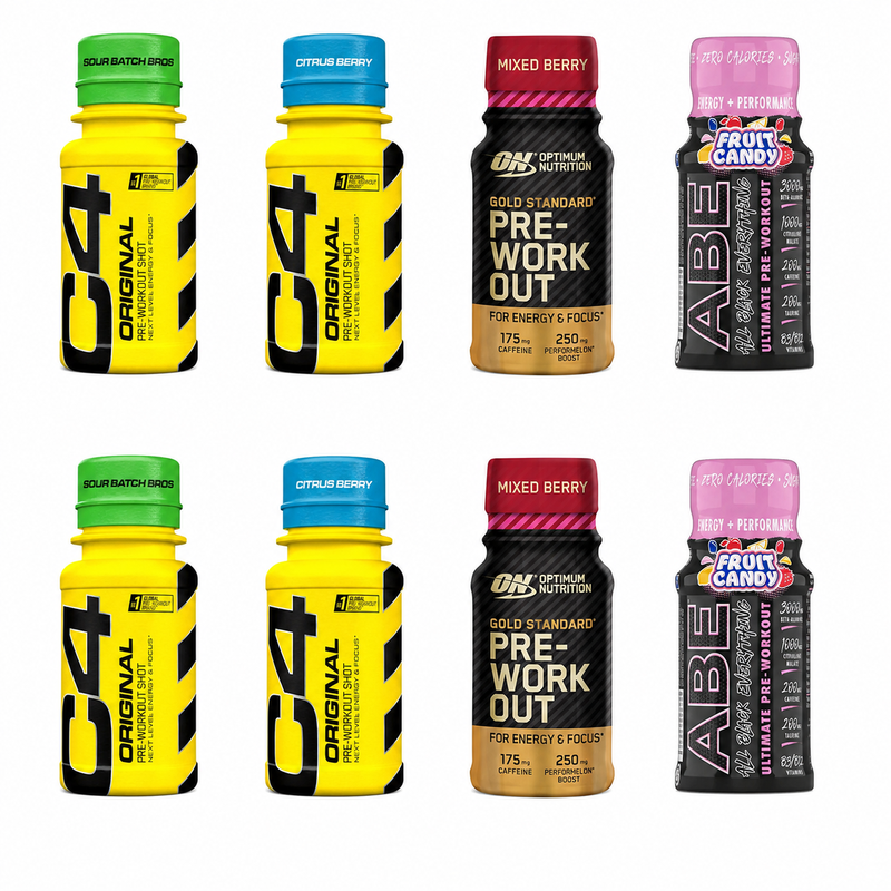 Pre-workout Shots x 8 (4 smaken)