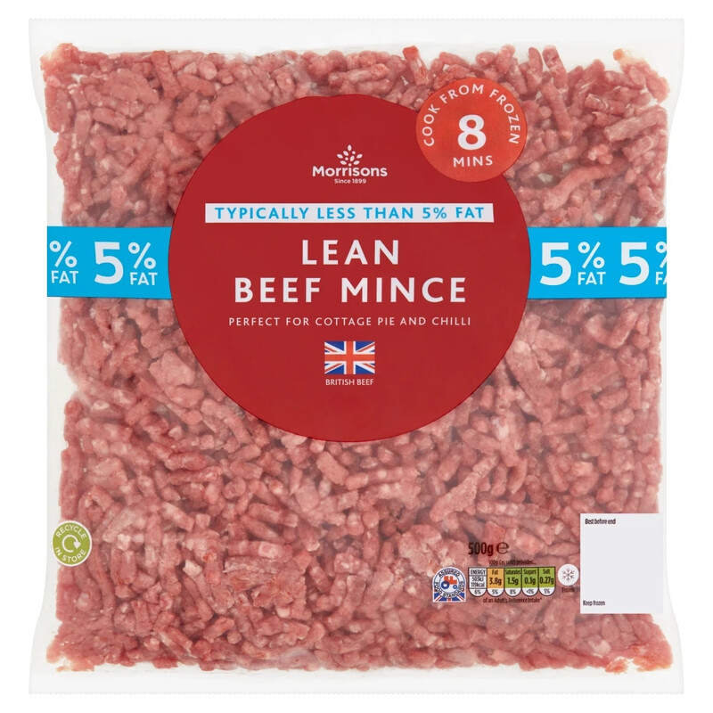Lean Beef Mince 500g