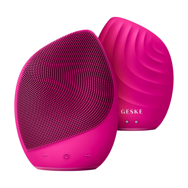 GESKE Sonic Gesichtsbürste 5-in-1 Magenta Sonic Gesichtsreiniger