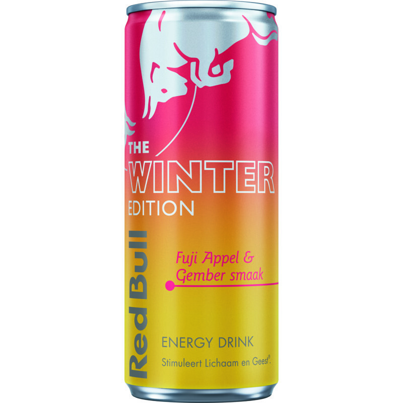 Red Bull Fuji Apple En Ginger Energy Drink - 250 ml