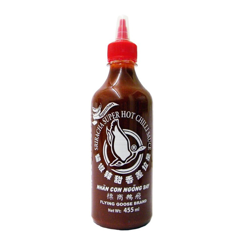 FLYING GOOSE SUPER HOT SWEET CHILLI SAUCE 455ml