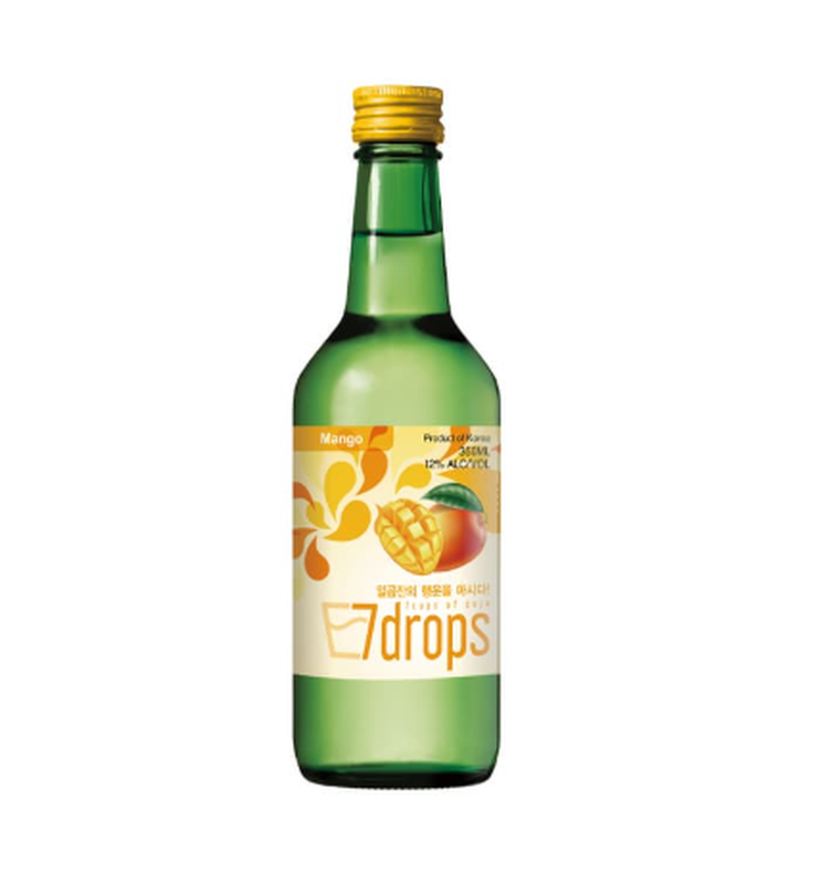 7DROPS Soju Mango 12 % Vol. 360 ml