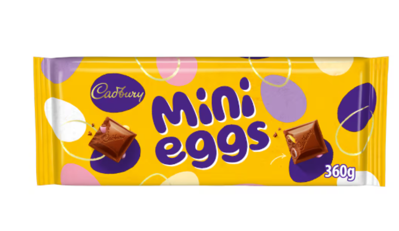 Mini Eggs Large Chocolate Bar 360g 14 bars