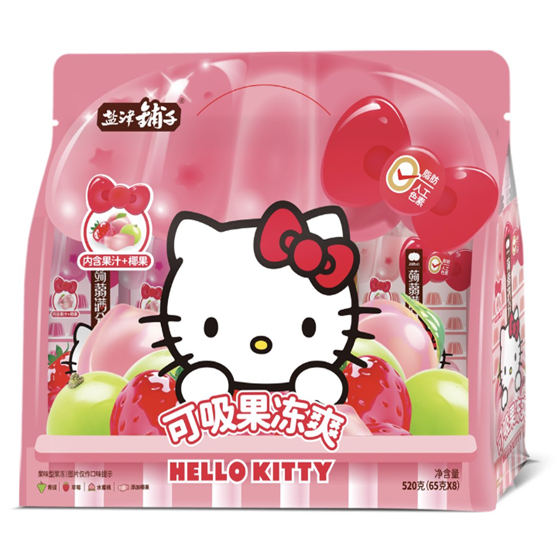 Sippable Jelly Snack (Assorted Flavors) (HelloKitty Edition) 520g