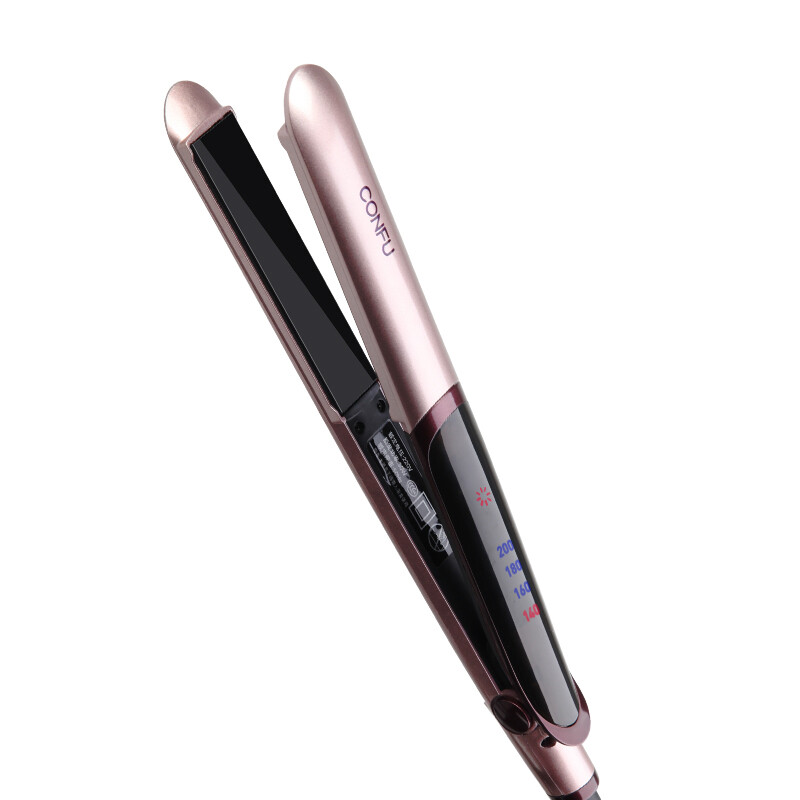 clip straight hair curly hair dual-use non-injury negative ion curling iron bangs str