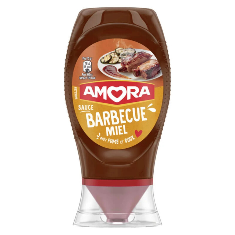 Sauce Barbecue Miel Amora Le Flacon De 282 G - vue 2