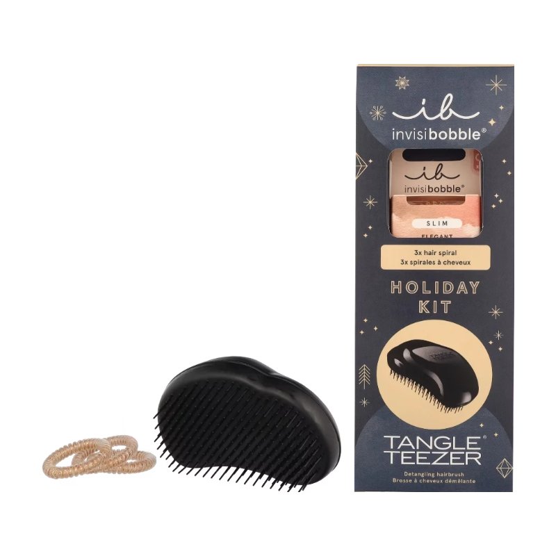 Tangle Teezer Classic Beauty Set 4-teilig - 3x Haargummis/1x Haarbürste
