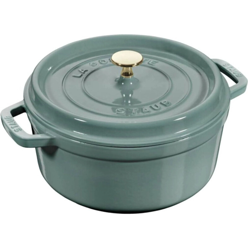 Staub La Cocotte Cocotte, 26 cm | Eukalyptus | rund | Gusseisen