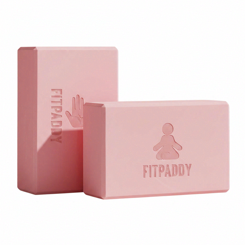 FITPADDY BLOCK01PK Lot de 2 blocs de yoga en EVA Soutien équilibre et flexibilité - vue 2