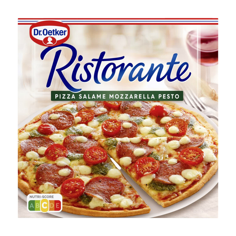 Dr. Oetker Ristorante Pizza Salame Mozzarella Pesto