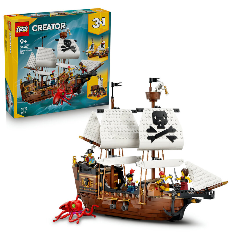LEGO Creator Bateau Pirate Mythique 31387 - vue 10