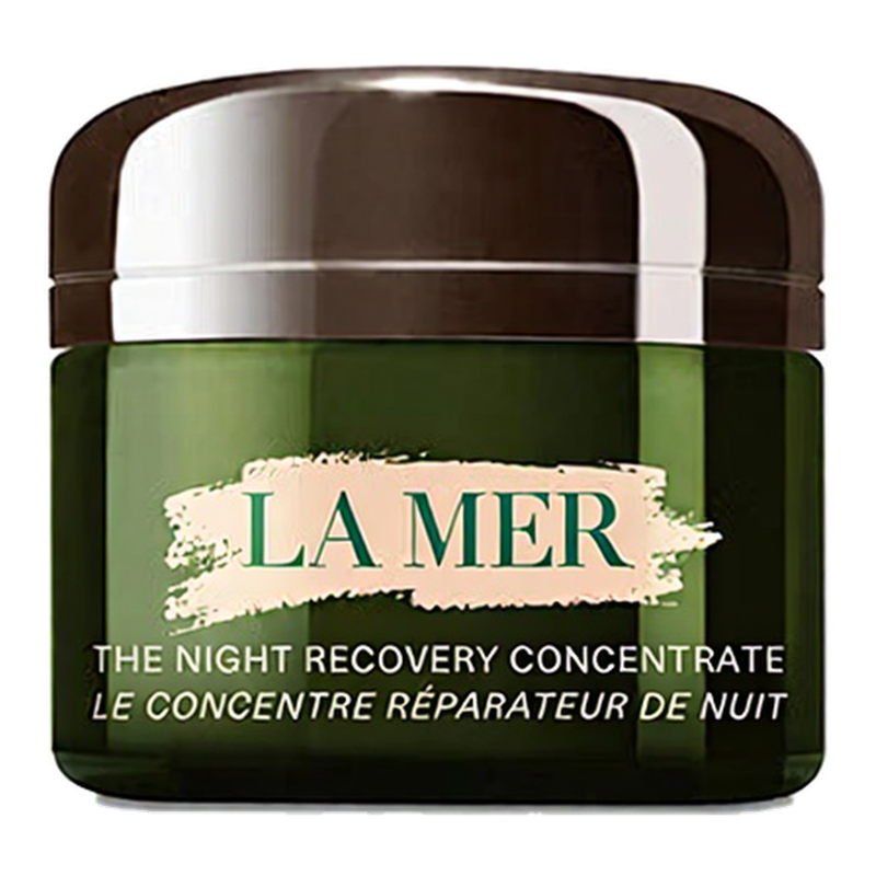La Mer The Night Recovery Concentrate 7 ml Deluxe Reisegröße – Übernacht-Schutzbarriere-Reparatur-Serum-in-Maske für Empfindliche, gestresste Haut