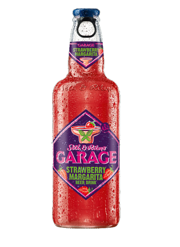 GARAGE STRAWBERRY MARGARITA FLES Bier 40 cl