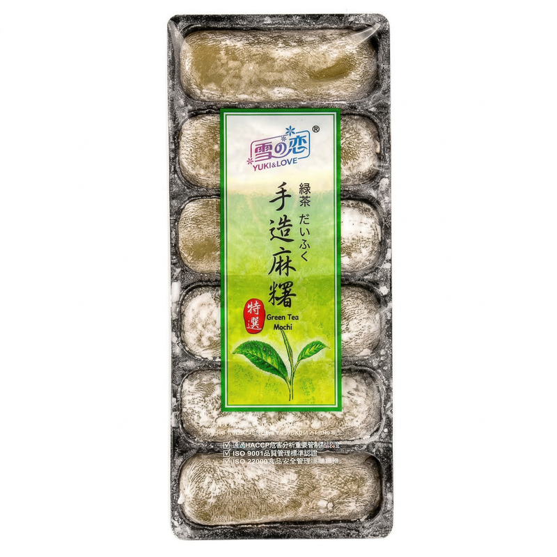 Yuki & Love Green Handcrafted Mochi Tea Flavor 180G