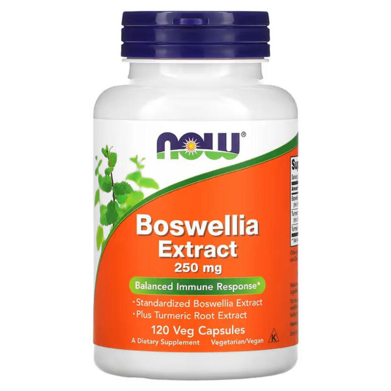 Boswellia + Turmeric Joint Inflammation 250 mg - 120 Vegan Capsules