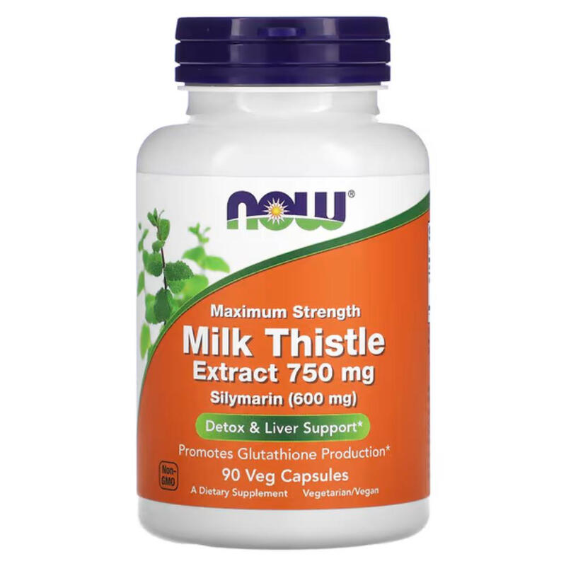 Milk Thistle Liver Health 750 mg - 90 Vegan Capsules