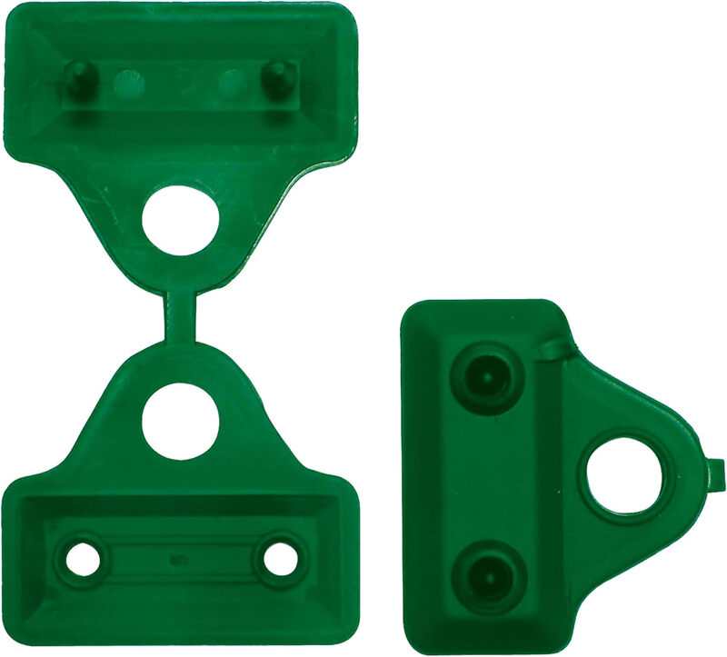 TENAX Tuinnetclips - Groen, 5 cm, 12 stuks