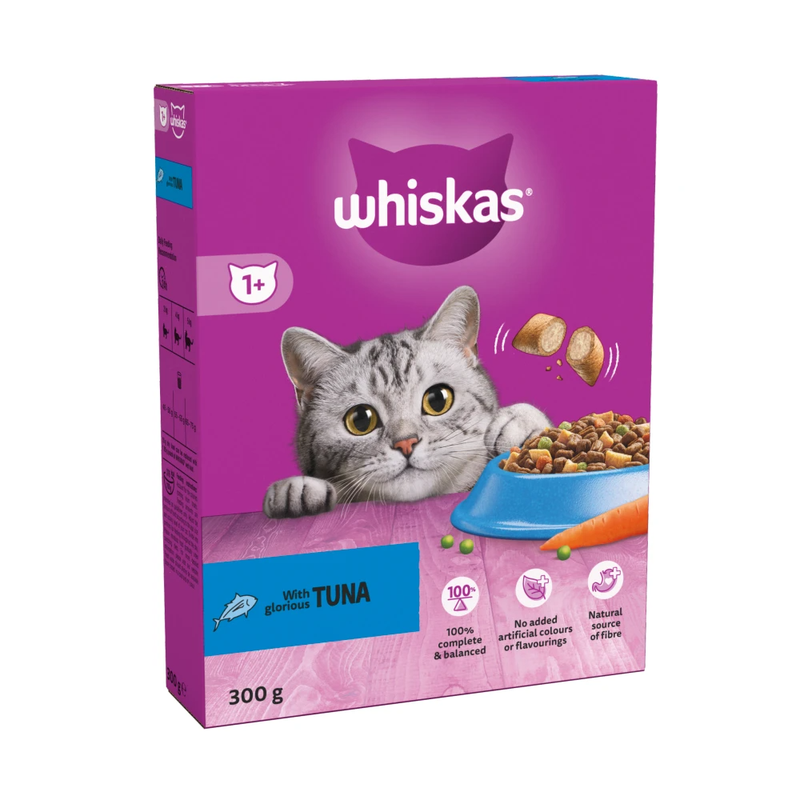 1+ Tuna Adult Dry Cat Food 300g