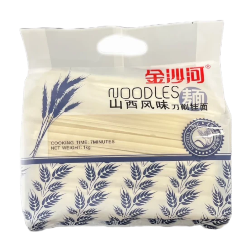 Jinshahe Shanxi Style Knife-Cut Noodles 1kg
