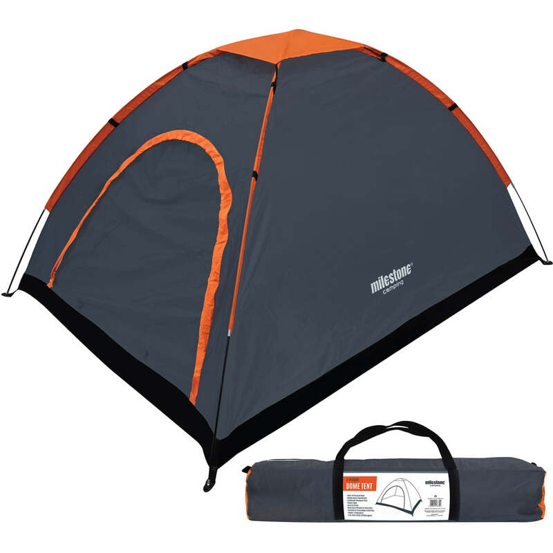 2 Man Dome Tent - Charcoal