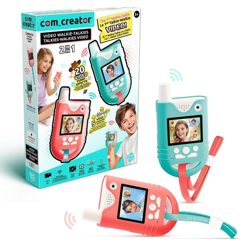 Pack de 2 Talkies Walkies Canal Toys Vidéo 2 en 1 - vue 4