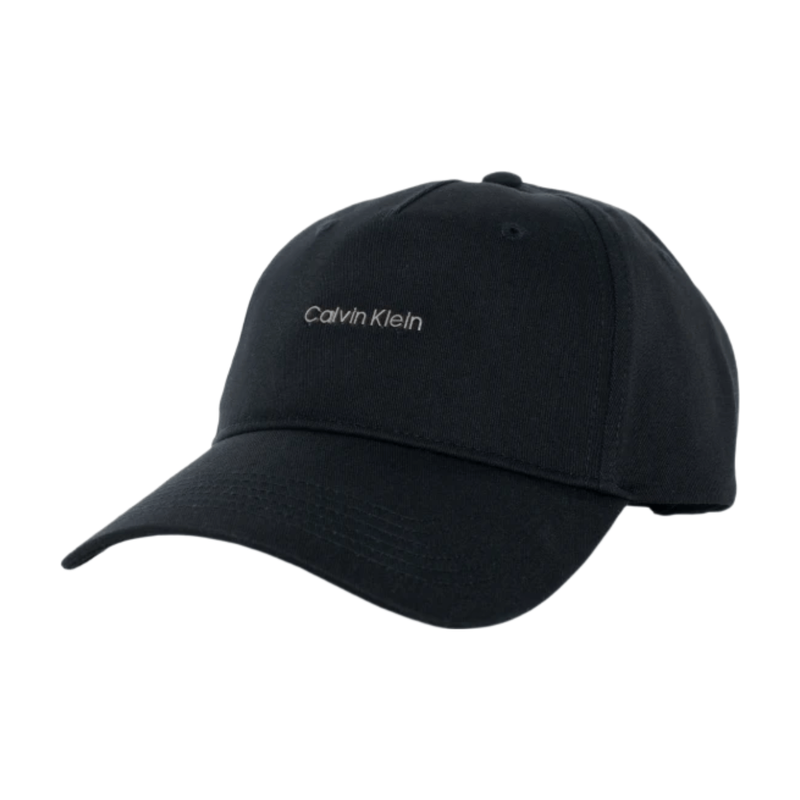 Calvin Klein Cotton Twill Logo Cap - Black