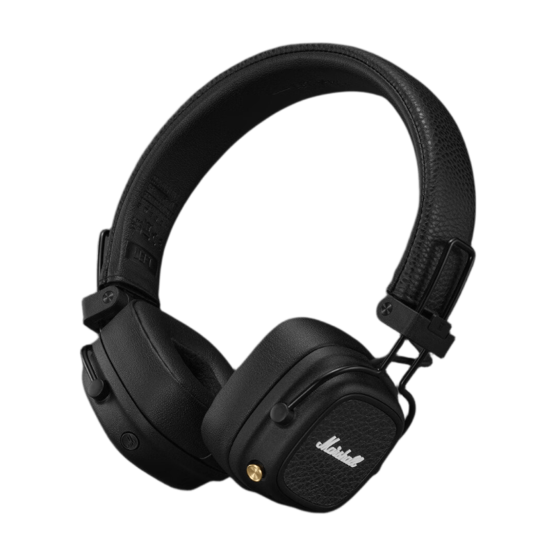 Marshall Major V Draadloze On-Ear Bluetooth Koptelefoon - Zwart