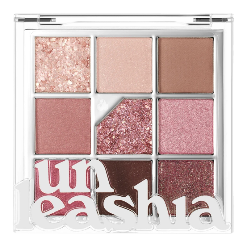 Unleashia Glitterpedia Eye Palette No.5 All Of Dusty Rose 6.2G