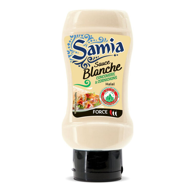Samia sauce concombre cornichons halal 350ml - vue 1