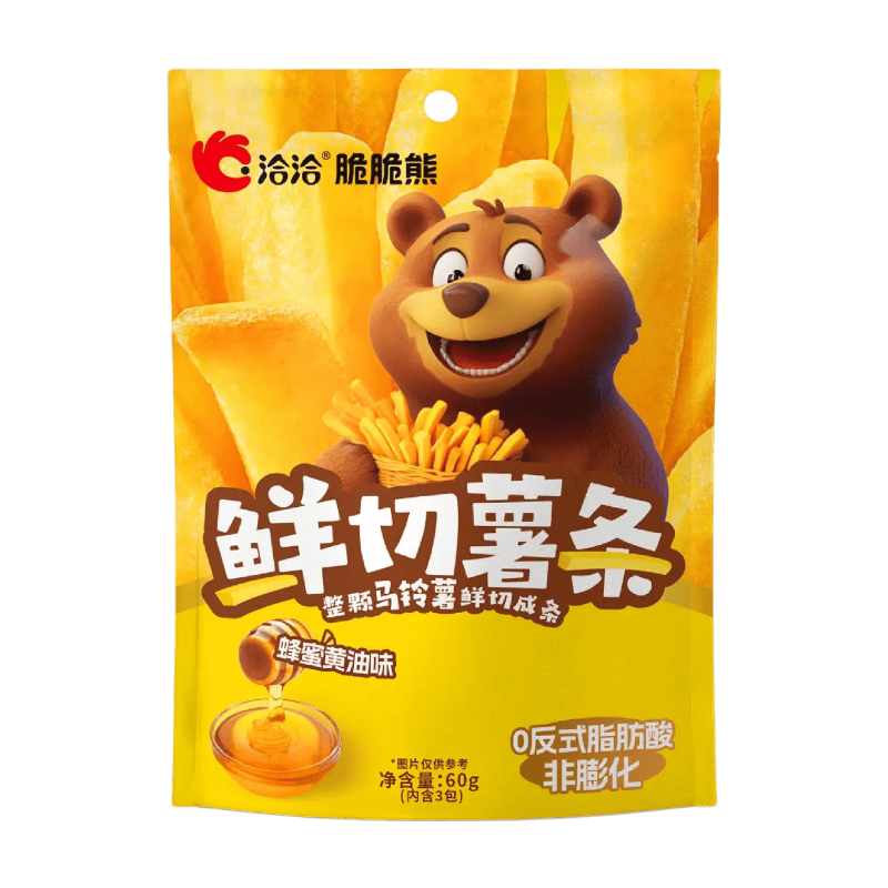 ChaCha Frisch geschnittene Kartoffelsticks Honig & Butter 60 g