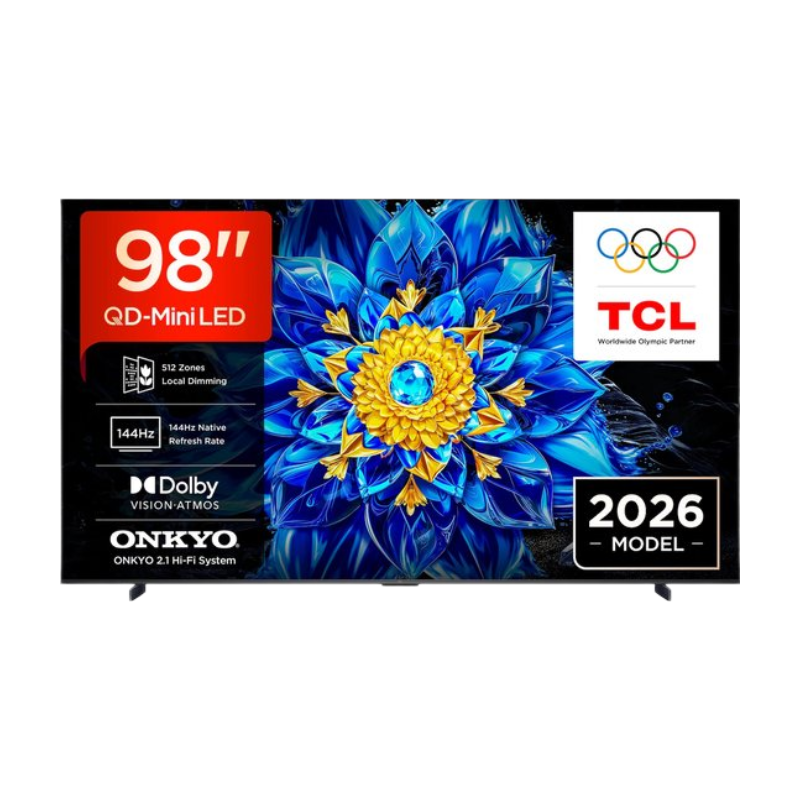 TCL 98T8D - 98 inch - 4K QD-MiniLED - 2026 - Smart TV