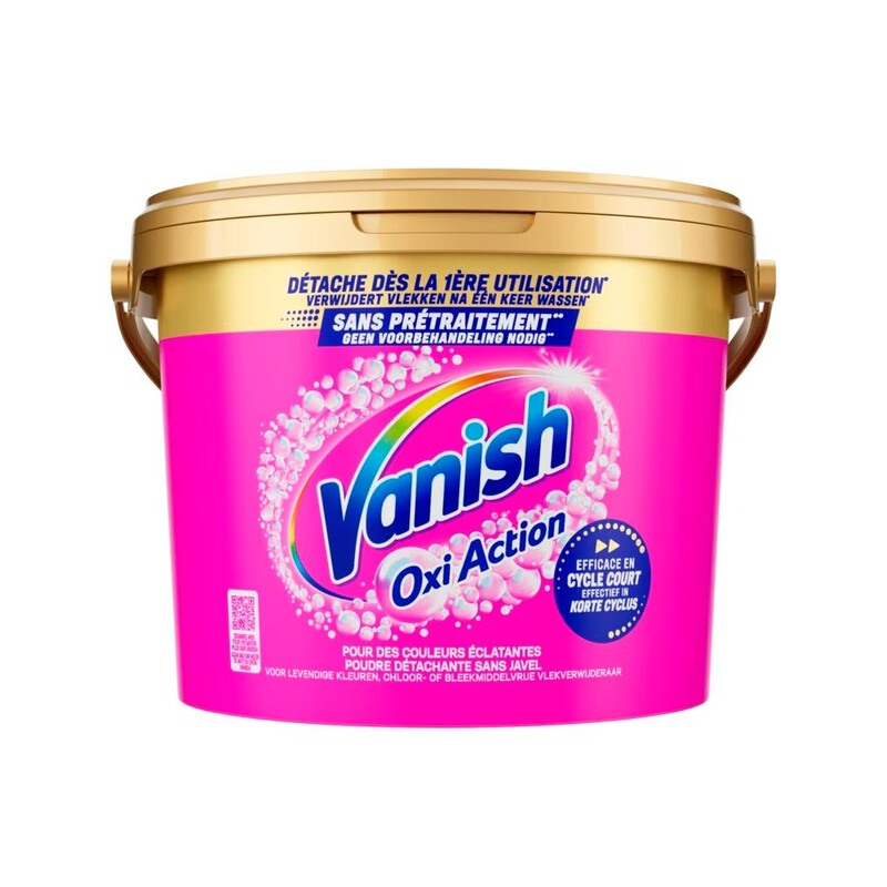 Vanish Oxi Action - Vlekkenverwijderaar - Wasbooster - Gekleurde Was - 2.7 Kg
