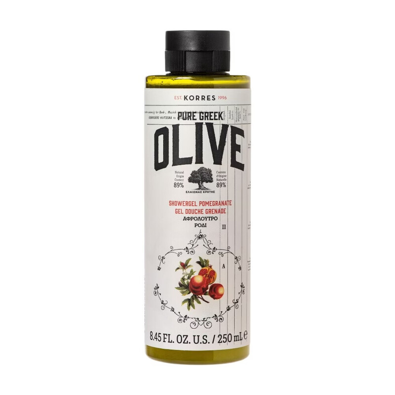 Pomegranate Pure Greek Olive Showergel 250ml